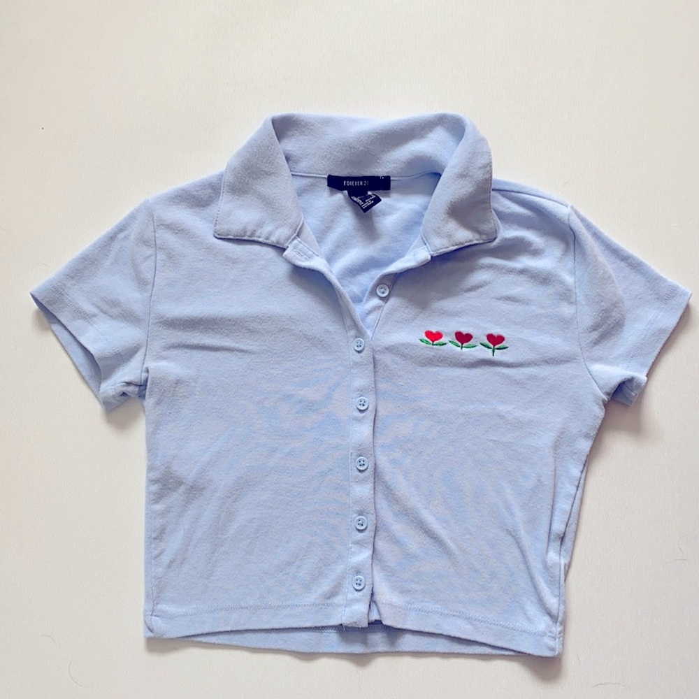 Cute crop tee